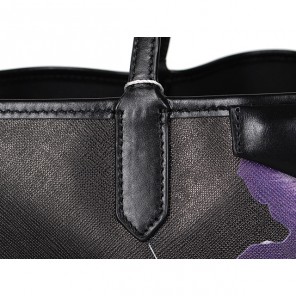 Givenchy Antigona Print Large Shopper Bag 8249 Black&Violet