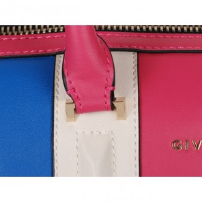 Givenchy Lucrezia Duffel Bag 6233 in Rose with white with Royal blue
