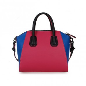 Givenchy Small Antigona Bag Smooth Leather 6362 Rose&Blue&White