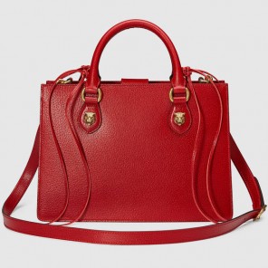 Gucci Animalier leather top handle bag 431277 CWI1T 6473