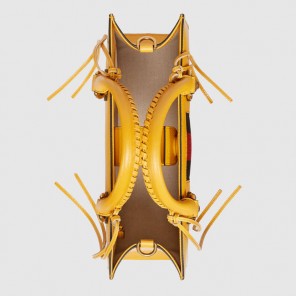 Gucci Animalier leather top handle bag 431277 CWI1T 7661