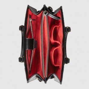 Gucci Arabesque canvas top handle bag 409531 KLQPN 9769