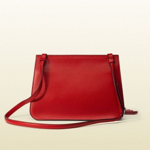 Gucci Bamboo daily leather flap shoulder bag