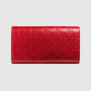 Gucci Bow leather GG continental wallet 388679 CWC1G 6433