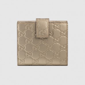 Gucci Bow leather GG wallet 406925 CX01G 9504