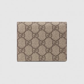 Gucci Card case with embroidered face 431398 K05RG 8790