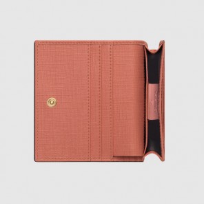 Gucci Card case with embroidered face 431398 K05RG 8790