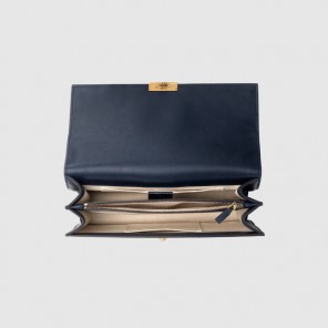 Gucci Cat Lock leather top handle bag 421997 CWLJT 4065