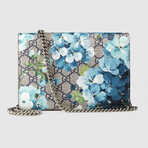 Gucci Dionysus Blooms print mini chain bag 401231 KU2AN 8487