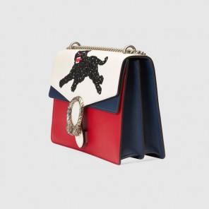 Gucci Dionysus embroidered leather shoulder bag 403348 DLX7N 8735