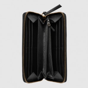 Gucci Embossed GG zip around wallet 453393 DTDAG 1000