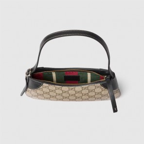Gucci GG EMBLEM SUPER MINI SHOULDER BAG 820696 FAD6L 9741