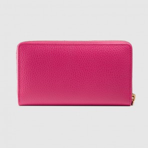 Gucci GG Marmont leather zip around wallet 456117 CAO0G 5752