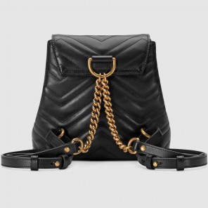 Gucci GG Marmont matelasse backpack 528129 DRW4T 1000