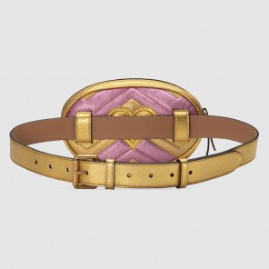 Gucci GG Marmont matelasse leather belt bag 476434 0U1ZC 8088