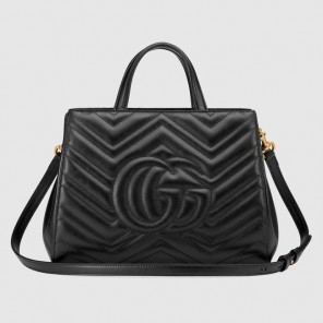 Gucci GG Marmont matelasse top handle bag 448054 DTD1T 1000