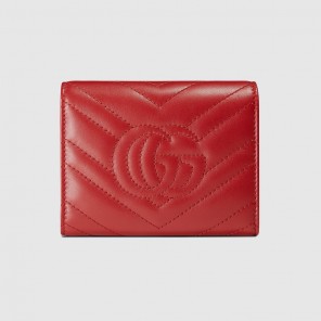 Gucci GG Marmont matelasse wallet 474802 DRW1T 6433