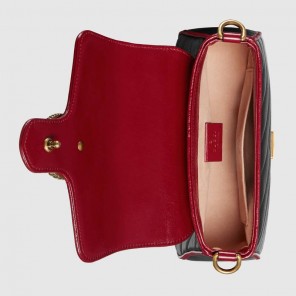 Gucci GG Marmont mini top handle bag 583571 0OLFX 8277