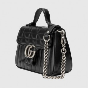 Gucci GG Marmont mini top handle bag 583571 UM8AN 1000