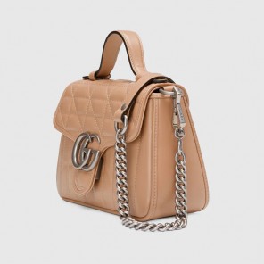 Gucci GG Marmont mini top handle bag 583571 UM8AN 2754