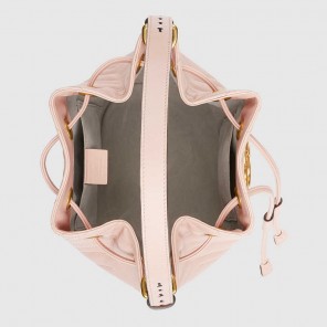 Gucci GG Marmont quilted leather bucket bag 476674 D8GET 5972