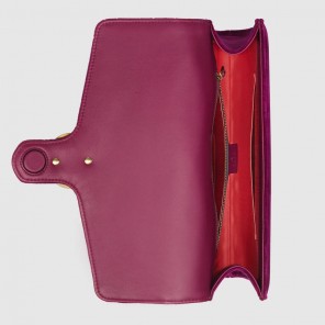 Gucci GG Marmont velvet clutch 498079 9QIRT 5620