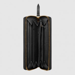Gucci GG Supreme zip around wallet 410102 KHNKG 9769