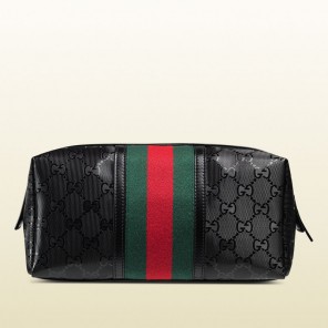 Gucci GG imprime leather cosmetic case 371904 FOO7N 1060