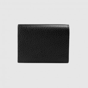 Gucci Leather card case with butterfly 499361 CAOGT 1081