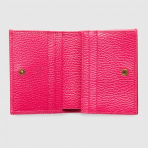 Gucci Leather card case with butterfly 499361 CAOGT 5661