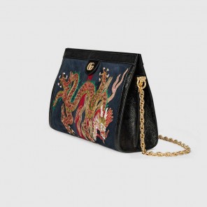 Gucci Ophidia embroidered medium shoulder bag 503876 D6ZXG 8828