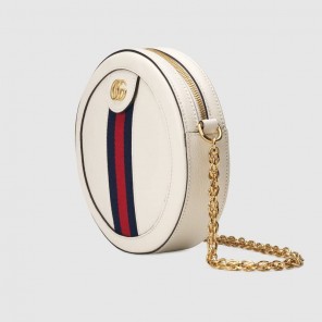 Gucci Ophidia mini round shoulder bag in Original quality 550618 CWG1G 8454