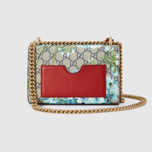 Gucci Padlock GG Blooms shoulder bag 409487 KU2IG 8492