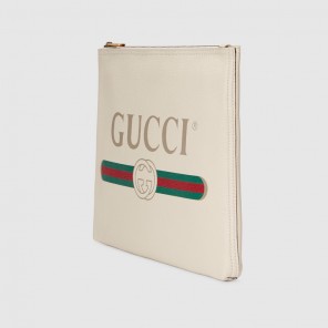 Gucci Print leather medium portfolio 500981 0GCAT 8820