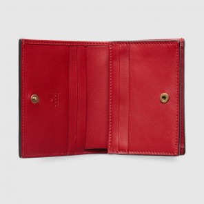 Gucci Queen Margaret leather card case 476072 DYWPT 4160