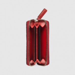 Gucci Signature zip around card case 255452 CWC1N 6433