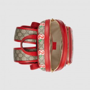 Gucci Small backpack with GG Apple print 601296 2EVCG 8604