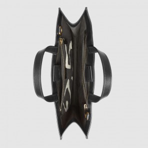 Gucci Snake embossed leather soft tote 450950 DSVHT 1000