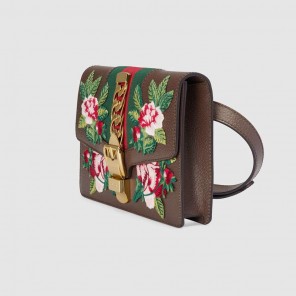 Gucci Sylvie leather belt bag 476811 CWIJG 2570