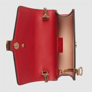 Gucci Sylvie leather mini chain bag 494646 CWLSG 6473