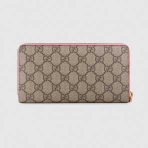 Gucci Zip around wallet with embroidered face 431392 K05RG 8790