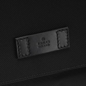 Gucci black techno canvas messenger bag 337074 KWT5N 1060