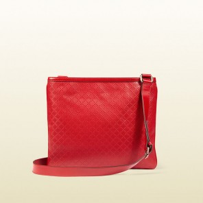 Gucci bright diamante leather messenger bag 201446 AIZ1G 6523