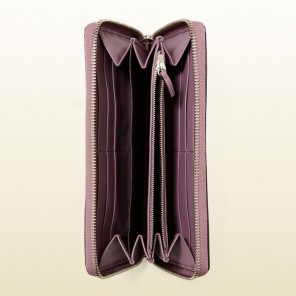Gucci crocodile zip around wallet