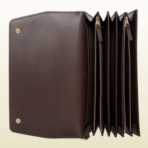 Gucci gg supreme canvas travel document case 386852 KGDHG 9643