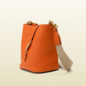 Gucci jackie soft leather bucket bag