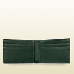 Gucci leather two-tone bi-fold wallet 368382 BGHIN 1066