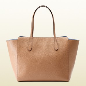 Gucci swing medium leather tote