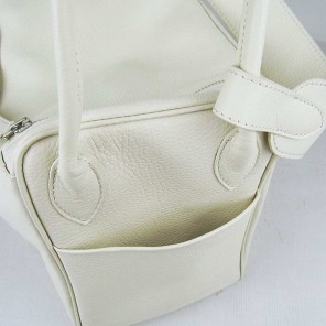 Hermes Lindy 34CM Shoulder Bag Beige H1056