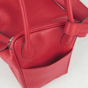 Hermes Lindy 34CM Shoulder Bag Red H1056